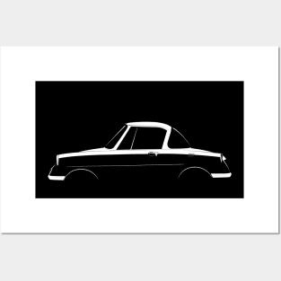 Mazda R360 Coupe Silhouette Posters and Art